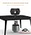 ONLYFIRE OUTDOOR LIVING Propane Gas Fire Pit Bottom-Mounted, 14" Portable Gas Firepit with Glass Stones for Table with Umbrella Hole for Outdoor Patio Camping Bonfire RV, #FP003