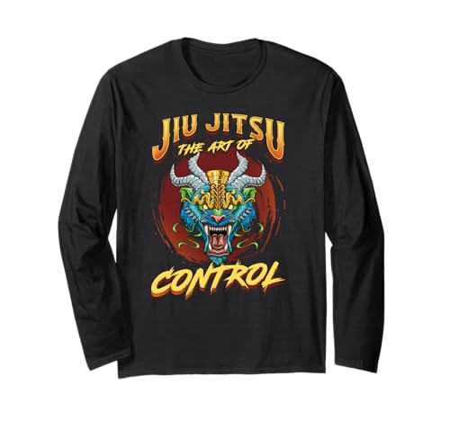 BJJ The Art Of Control - Grappling Jiu Jitsu Tiger Demon Manga Larga