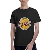 Ko-Be Bry-Ant 24 Mamba Basketball Mens T-Shirt 3D Tee Leisure Fashion Cotton Black