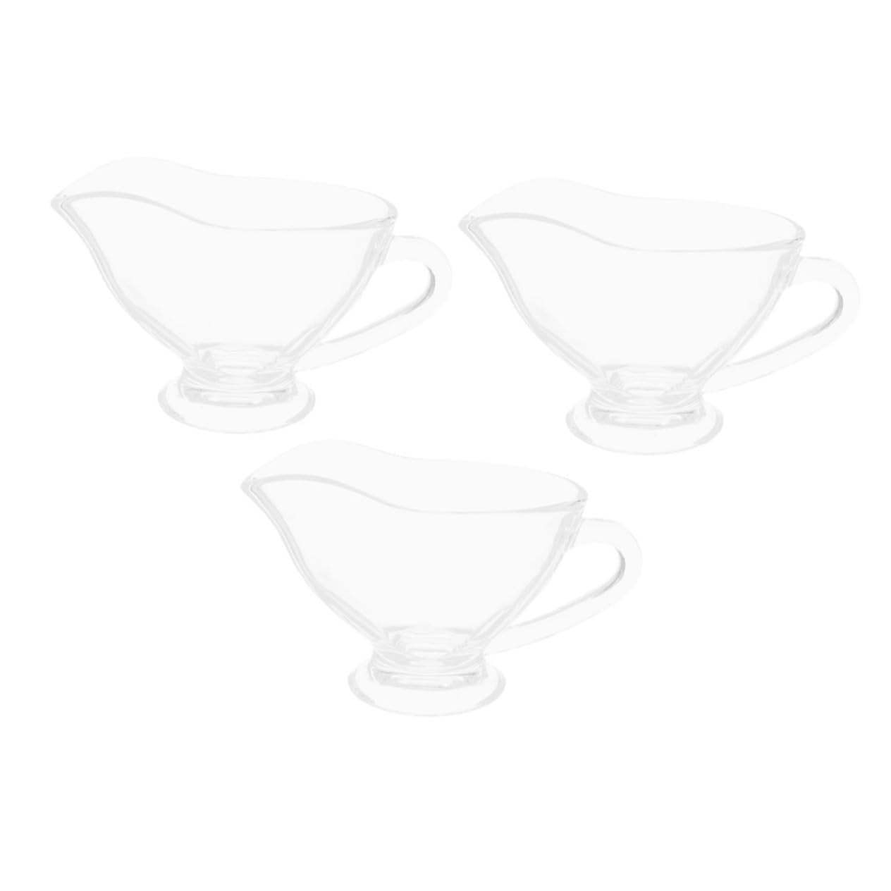 Saucière en verre pratique pour éviter les taches sur la table