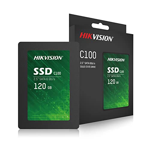Hikvision C100 2.5'' SSD 120gb, Internal Solid State Drive Disk Storage for Laptop Desktop, Up to 550 MB/s 3D NAND SATA III 2.5 inch