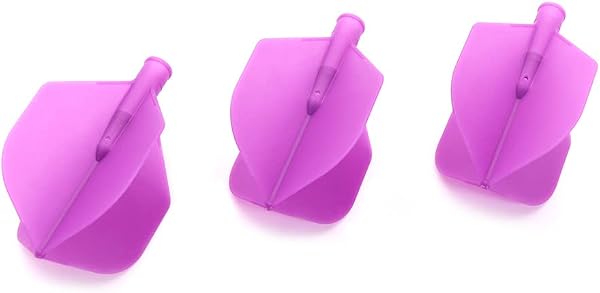CUESOUL TERO AK4 Dart Flights Standard,Slim,cerf-Volant,Diamant,Bouclier,Ensemble de 3 pièces - 4