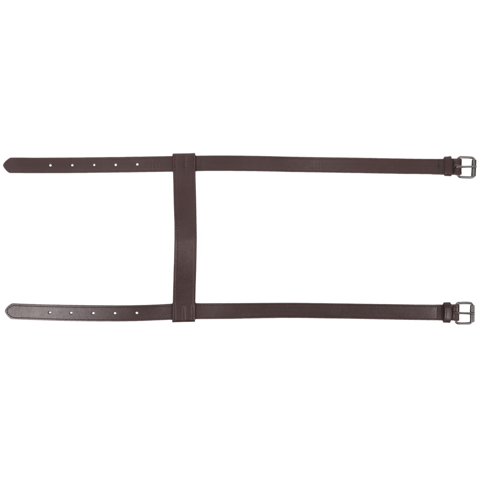 HOODANCOS Outdoor Picnic Blanket Strap Leather Binding Strap for Camping Beach Mat Belt Adjustable Carrying Belt