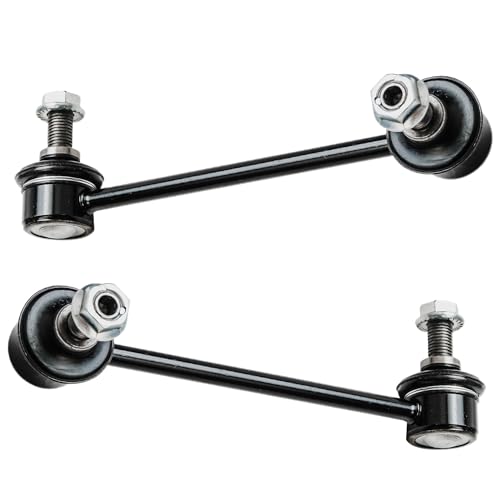Image of Detroit Axle - 10pc Front End Kit for Ford 07-10 Fusion, 07-09 Lincoln MKZ Mercury Milan, Lower Rearward & Forward Control Arms Tie Rods Upper Ball Joints Sway Bars 2007 2008 2009 2010 Replacement