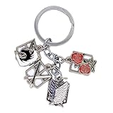 ➤➤Perfektes geschenk für anime-liebhaber: Das attack on titan schlüsselanhänger ist perfekt für den täglichen Gebrauch. Es ist auch ein tolles Geschenk für Freunde und Anime-Liebhaber