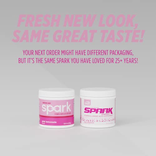 Advocare Spark Vitamin & Amino Acid Supplement - Focus And Energy Drink Mix - Pink Lemonade - 10.5 Oz #TOP2
