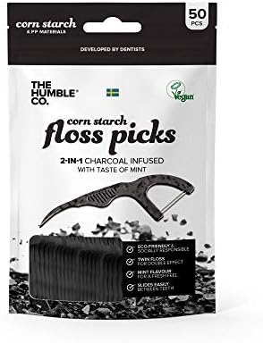 The Humble Co. Plant Based Floss Picks, 1 count (Pack of 2)