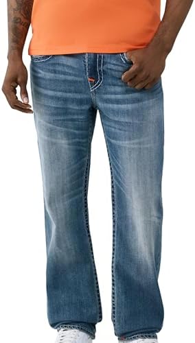True Religion Aba masculina Ricky Super T 86 cm, Court Crash Med