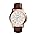 Rose Gold Tone/Brown
