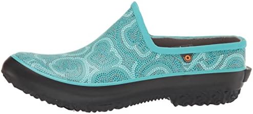 Bogs Womens Patch Clog Shoe, Sita Print - Turquoise, Size 10 | Image 7