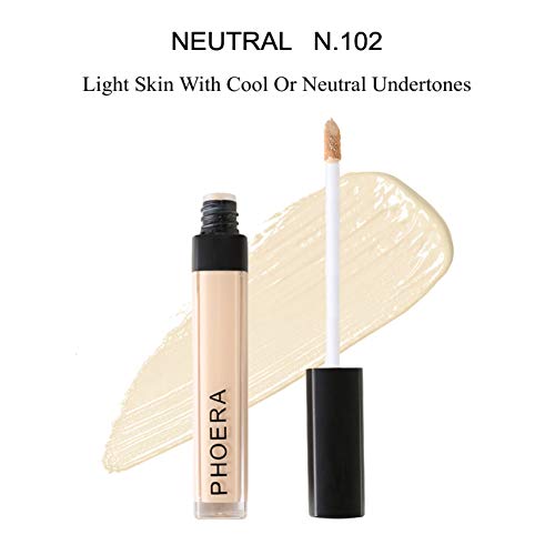 weixinbuy Liquid Concealer Cover Rides Taches de rousseur Rides Cernes Fond de Teint Hydratant, Grand Choix et Cadeau pour les Filles Cover