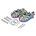 AnXin Foot Pegs Motorcycle Universal CNC Footpeg Footrest for PW 50 80 TW 200 CR CRF XR 50 70 80 100 110 KLX 110 TTR 90 90E - Quenching
