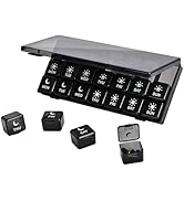 Weekly Pill Organizer 3 Times a Day,21 Independent Small Pill Boxes,HGDAUJDL Moisture Proof Trave...