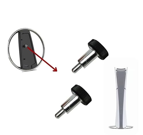 EC Support �݊��i PS5 Slim �v���C�X�e�[�V����5 Slim �{�� �X�^���h �x�[�X�Œ� �l�W �X�N�����[ �c�u�� �C�� ��C ���� �݊� ���i �ێ� �p�[�c 2��