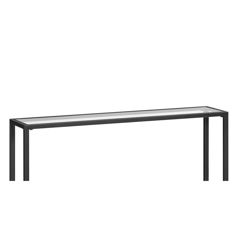 HOOBRO EWW51KXG01 Slanke consoletafel met laadstation, gangtafel met