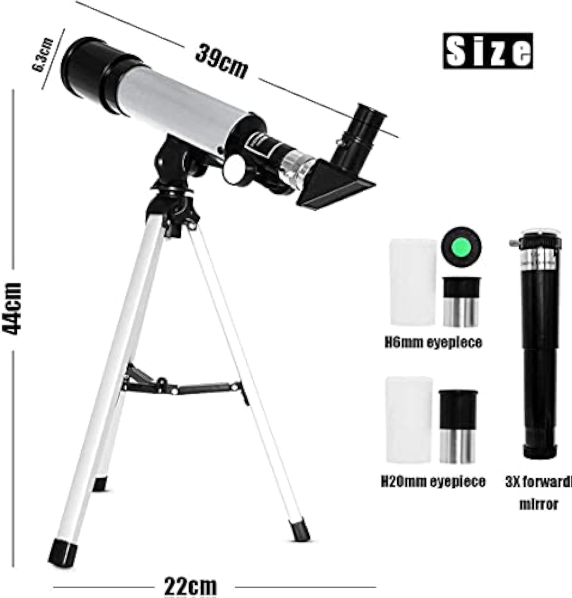 Astronomical Telescope Zoom 90X HD Monocular Spotting Scope