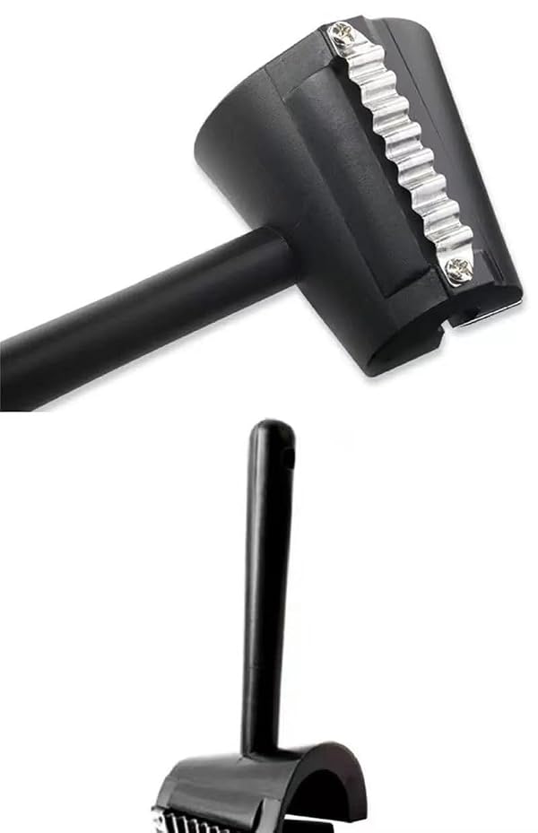 Multifunctional vegetable spiral cutter, stainless steel spiral cutter, suitable for carrots, cucumbers and other vegetables, can be used for salad plating, black version by Generic - Used condition - Image 5