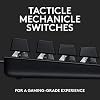 Logitech G413 SE Teclado Mecánico Gaming Tamaño Completo - Teclado Retroiluminado con Interruptores Mecánicos Táctiles, Anti-Ghosting, Compatible con Windows, macOS - Aluminio Negro 3