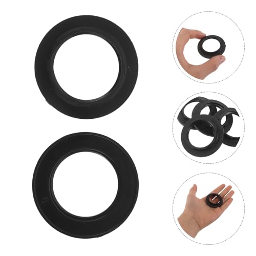 Homoyoyo 50Pcs Black Plastic Lamp Shade Collar Rings E12/E14 Adapter Socket Reducer with 32/33Mm Inner Diameter for Ceiling Lights and Lamp Fittings - Image 7