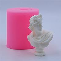 Vista 6 de Mini Apollo diseño vela molde de cera artesanías molde de silicona decorado resina epoxi moldes aroma yeso decoraciones moldes