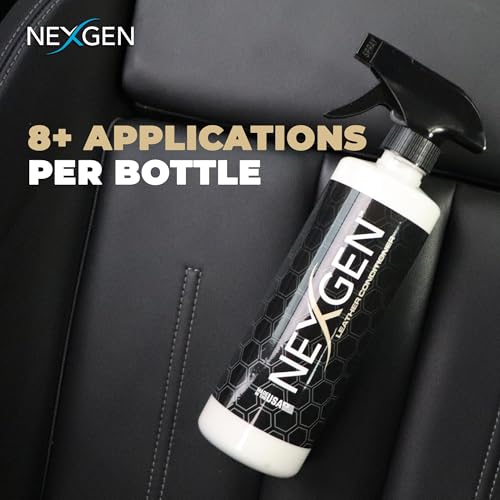 Nexgen Car Leather Conditioner - Quick Spray Interior Conditioner and Leather Restorer - Gentle Liquid Formula, Multi-Purpose Conditioner for Cars Interior, Couch, Boots, Purses, & More 16 Oz - Image 5