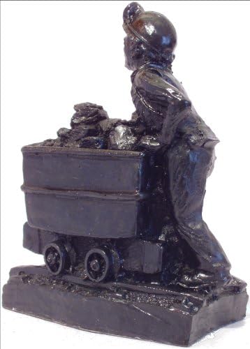 Coal Mining Model - 'Hard Gannin (Hard Going)' - Hand Crafted - Made with Coal