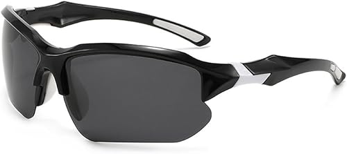 Miniatura 14 de Gafas de sol deportivas para hombres y mujeres, protección UV400, conducción nocturna, ciclismo, correr, actividades al aire libre Negro
