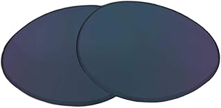 Sunglass Fix Replacement Sunglass Lenses Compatible for Vogue VO2512-S 66mm (Polarized Blue Mirror Black Pair-SFxUltra)
