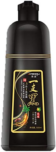 SuperUS White Hair Into Black Fast Black Hair Shampoo Only 5minutes towish-White Hair into Black