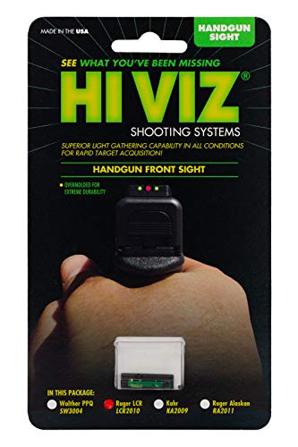 HIVIZ Ruger LCR Front Sight, Green - Thumbnail 3