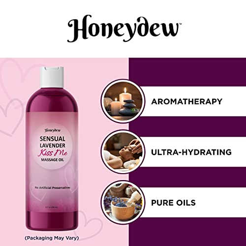 image for Maple Holistics Lavender Massage Oil for Couples Massage - Sensual Mas