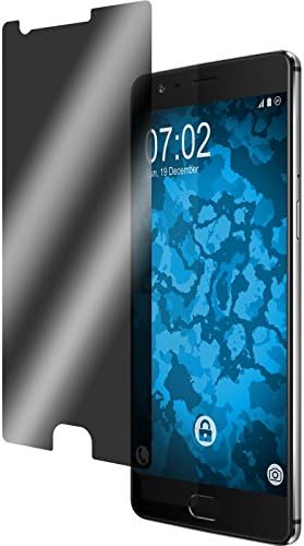 2 Pack PhoneNatic Screen Protectors Compatible with OnePlus 3T - Protection Film Privacy