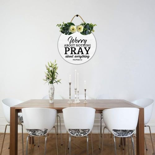 TYmall-Christian Wall Sign-Philippians 4:6
