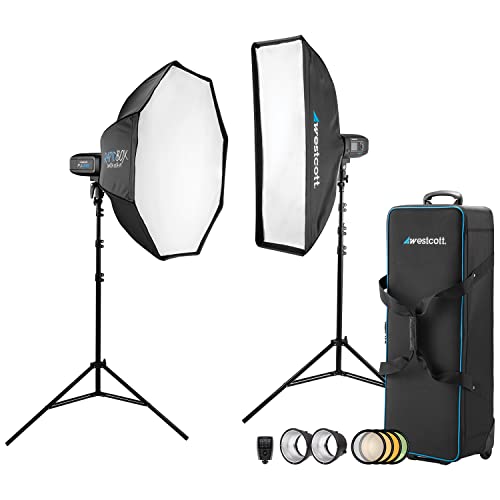 Westcott FJ400 Strobe 2-Light Location & Studio Lighting Kit with
