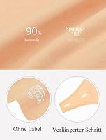 ANSUKOO Baumwolle Damen Tanga String,Unterwäsche Unterhosen Cotton Thong – Ansicht 5