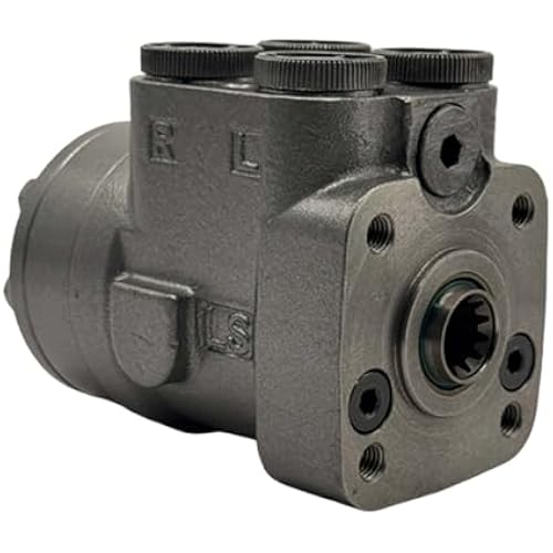 100ML (6.10 C.I.) Hydraulic Orbital Steering Valve – Open Center, Non-Load Reactive | Hydraulic Steering Control for Tractors, Off-Road Vehicles, Log Splitters & Agricultural Equipment