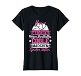 Lustig Coole Mädchen spielen Handball Spruch Handballerin T-Shirt