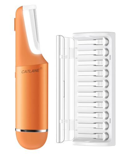 Dermaplane Razor for Women Face Cosmic Orange
