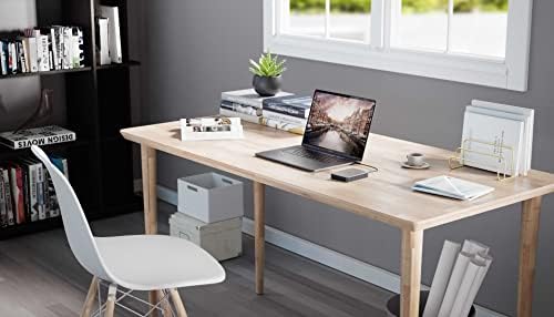 LaCie Mobile Drive 4TB External Hard Drive Portable HDD, USB-C 3.2, for PC and Mac, with Adobe All Apps Plan and Rescue Services, Moon Silver - 1
