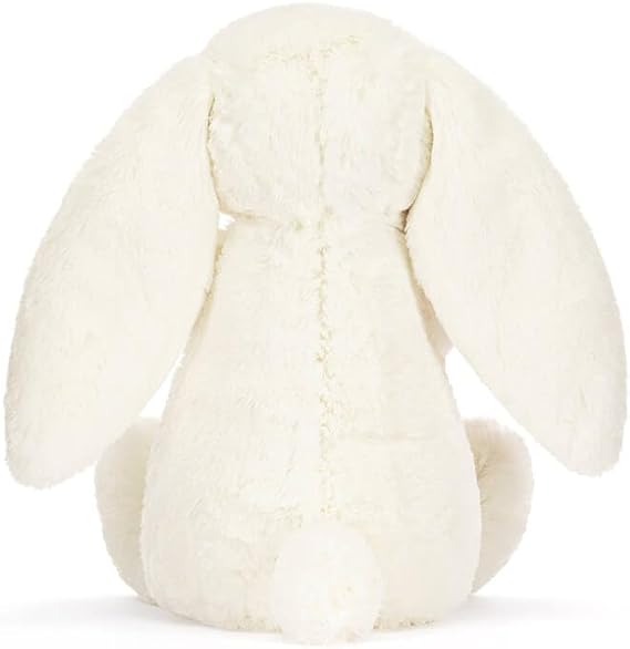 Jellycat Cream Bunny With Rose - Valentine's Day 2026 Limited Edition