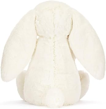 Jellycat Cream Bunny With Rose - Valentine's Day 2026 Limited Edition