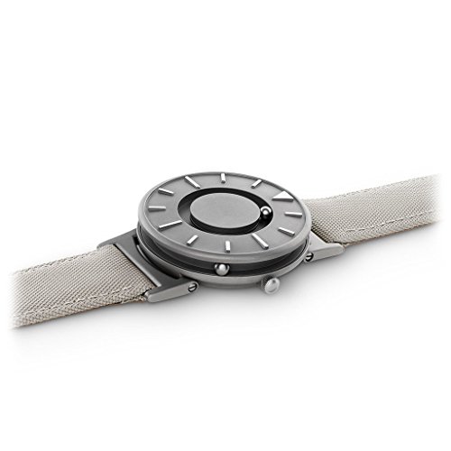 Eone Bradley Canvas Beige Strap Titanium Watch #TOP3
