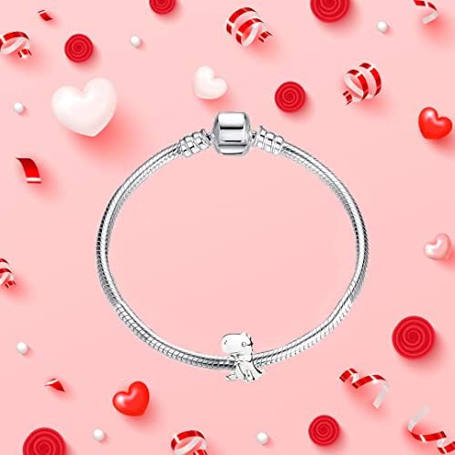 HYD Art Orchild Charm Fit Original Bracelet Luck Cat Daisy Flower Bee Dinosaur Prince Frog Alloy Charm Set For Original Necklace