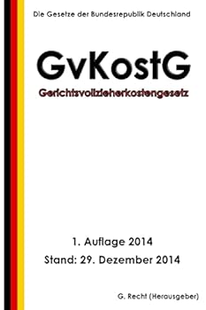 Paperback Gerichtsvollzieherkostengesetz - GvKostG [German] Book