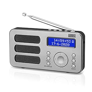 August MB225 Tragbares DAB+ Digitalradio