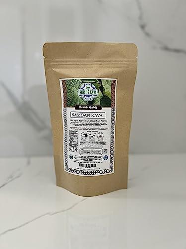 Premium Quality Traditional Grind Noble Kava Roots. (Samoan, 4Oz) #TOP1