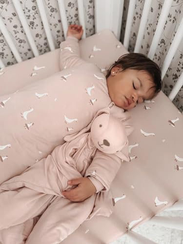 Image of GUNAMUNA Unisex Long-Sleeve Sleep Sack, Wearable Sleep Bag for Toddlers and Babies, Soft Rayon