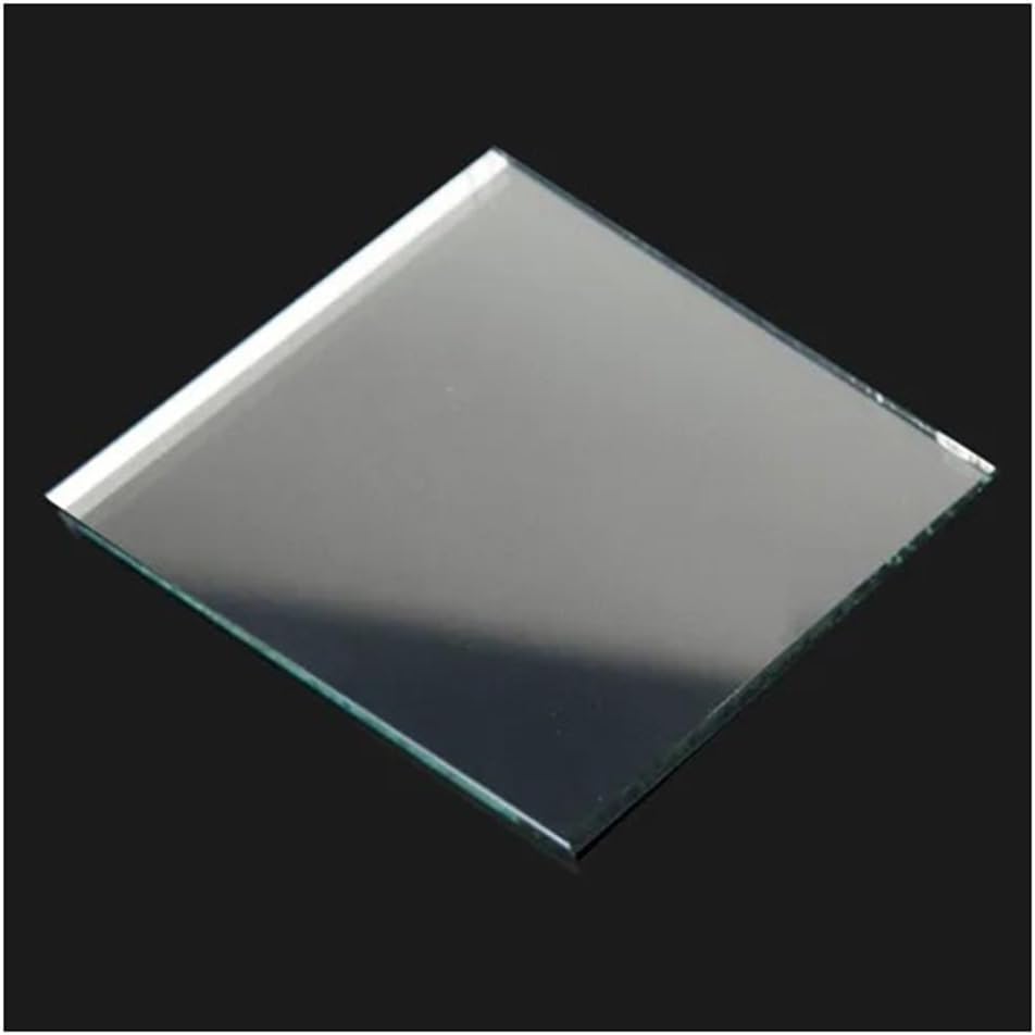 Artsim Prisms & Kaleidoscopes 5pcs 20x15mm Reflecting Surface Reflector Square Optical Front Surface Mirror Accessories Science Classroom Optics Kits (Color : 1.1mm, Size : 20x15mm)