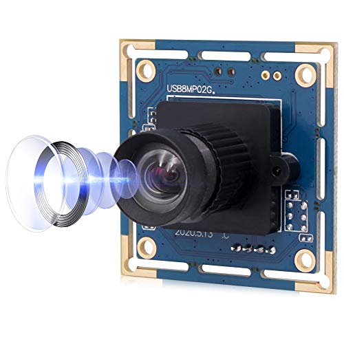Modulo fotocamera da 8 MP High Resolution 3264 x 2448 HD Camera Board con lenti da 75 Degree usb