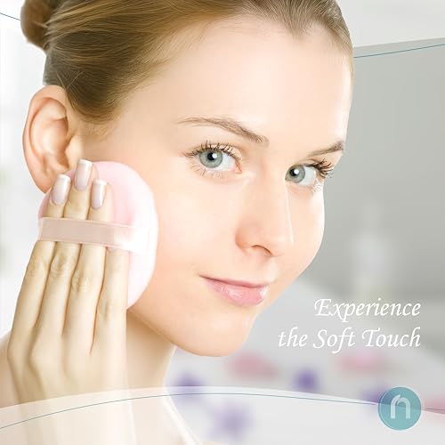 R-NEU Body Powder for Women with Powder Puff, 100% Talc-Free, Majestic Orchid Scented Dusting Powder, After Bath for Soft Skin, Extra Large, 1 Pack (5oz)